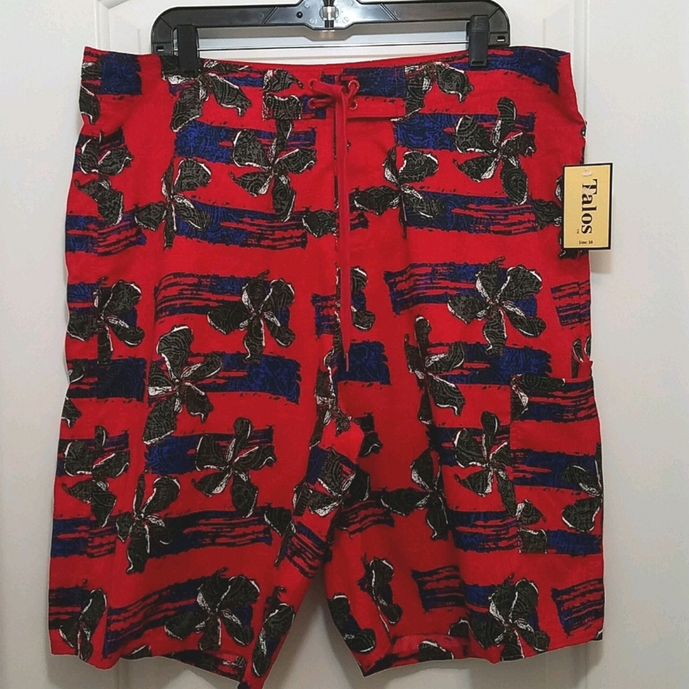 Talos Men's Hawaiian Swim Shorts